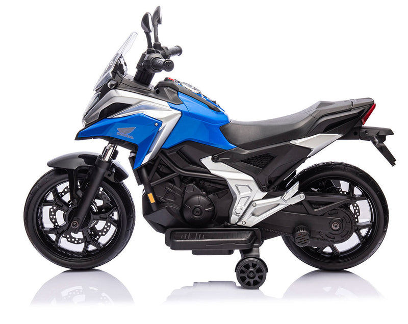 Moto Elettrica per Bambini 12V con Licenza Honda NC 750 Blu