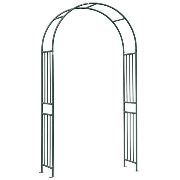 sconto Gartenbogen Eisen 40x120xH218cm Rama Arch Anthrazit