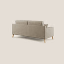 Divano 2 Posti 166x95x91 cm in Tessuto Beige