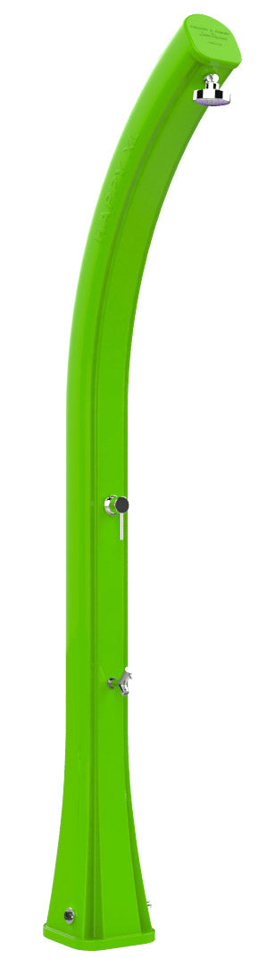 prezzo Doccia Solare da Giardino 35L Miscelatore e Lavapiedi Arkema Happy XL Verde chiaro