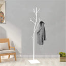 Appendiabiti da Terra 33x33x178 cm in Ferro Battuto Vasconi Platano Bianco