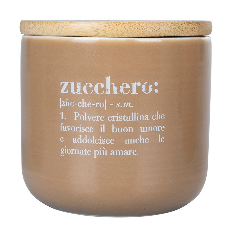 Set 3 Barattoli Sale Zucchero e Caffè 500 ml in New Bone China VdE Tivoli 1996 