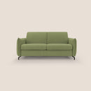 Divano Letto 3 Posti 195x95x96 cm in Tessuto Verde