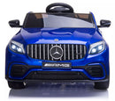 Macchina Elettrica per Bambini 12V con Licenza Mercedes GLC 63S Coupè Blu Metallizzato
