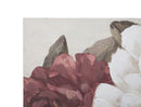 Dipinto su Tela Red Flowy 120x3,7x60 cm in Legno di Pino e Canvas Multicolor