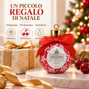 Set 24 Gel Doccia Natalizi 100 Ml Profumo Ciliegia Pallina Natale con Fiocco