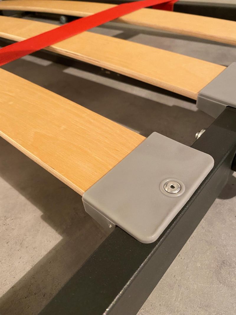 Letto Singolo A Scomparsa Kando Con Divano Bianco Frassino e Azzurro      