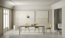 Tavolo Allungabile Account 24 90x140/220x75 cm Top in Ceramica Struttura in MDF Sabbia        