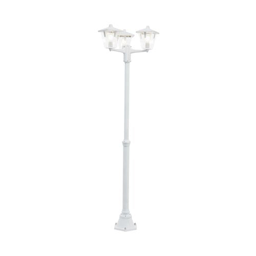 sconto Hoher Außenmast 3 Lichter Sovil Eureka White