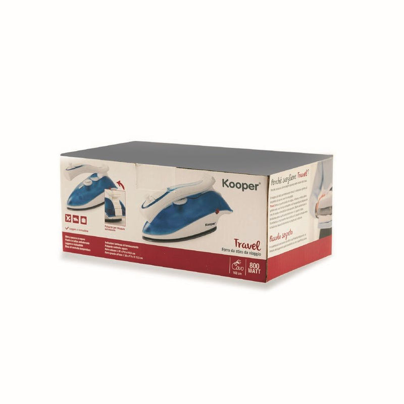 Ferro da Stiro a Vapore Portatile 800W Kooper Travel