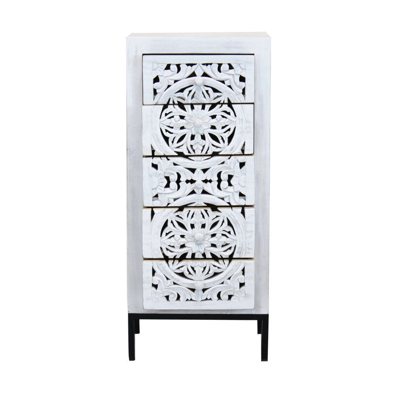 Mobile Foster 45x35x105 h cm in Legno Marrone