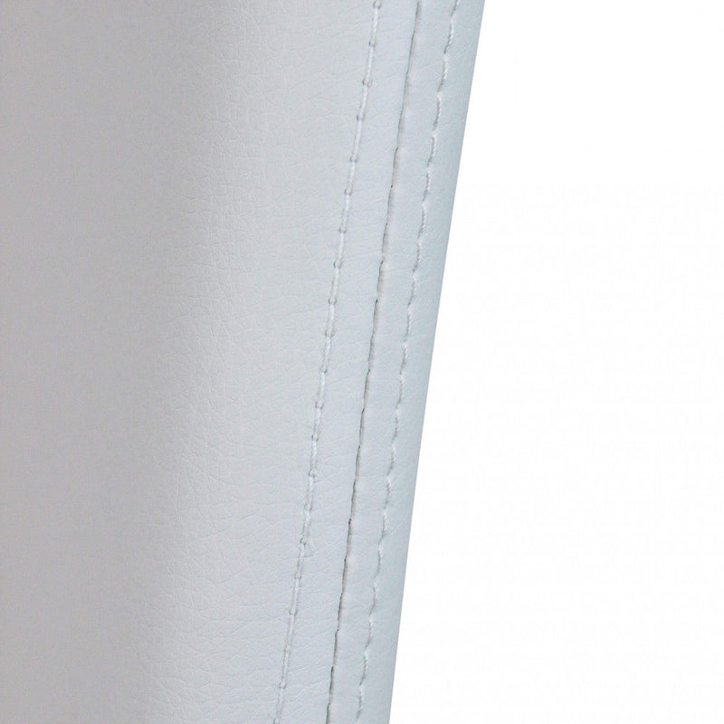 Sedia Cammie 41x50x91 h cm in Similpelle Bianco