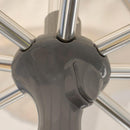 Ombrellone da Giardino 3x3m in Alluminio con Manovella Milano S Bianco