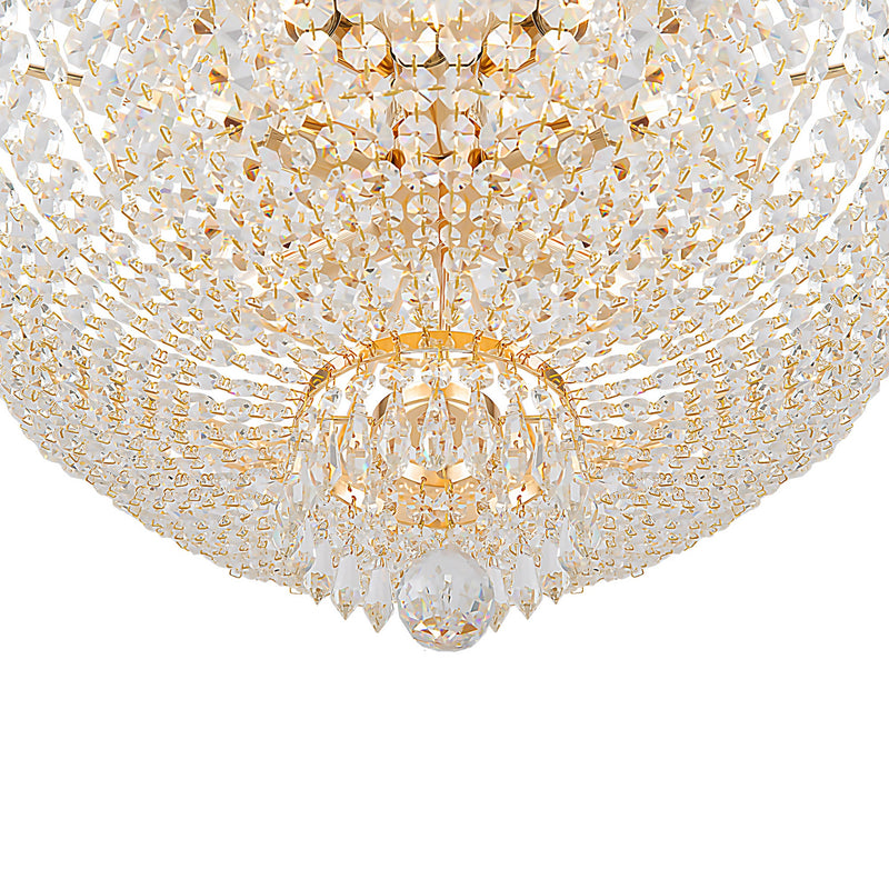 Lampadario Royal Classic in Metallo Bella Oro
