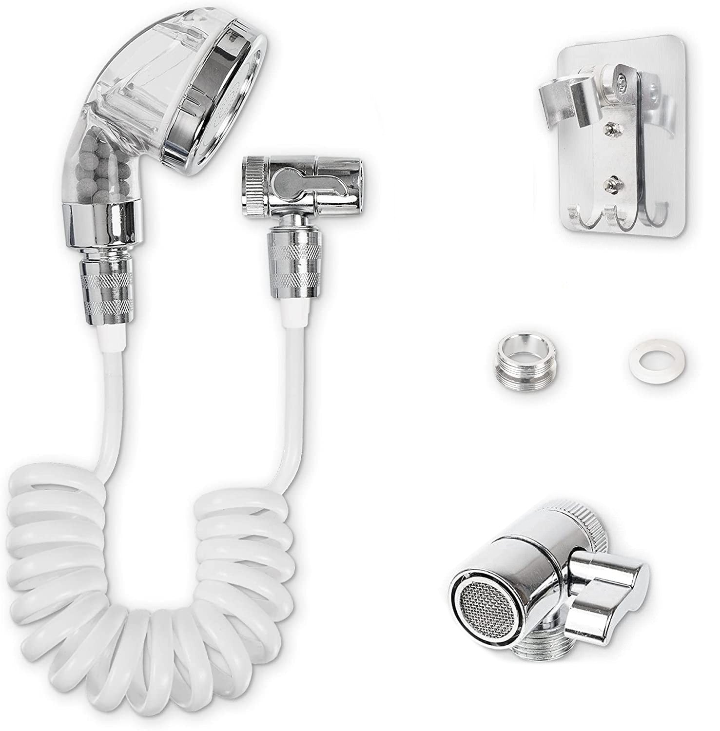 Handbrause mit Waschtischarmatur...