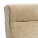 Poltrona Alzapersona Elettrica 2 Motori 74x85x160 cm in Tessuto Beige