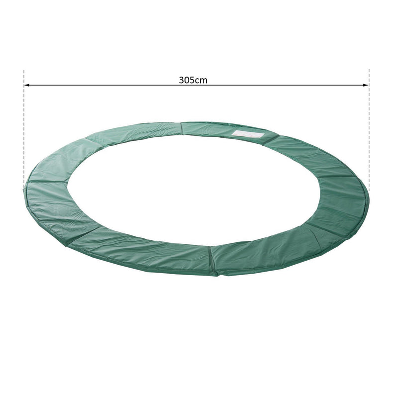 Copertura di Protezione per Trampolino Elastico Ø305 cm in PVC Verde  
