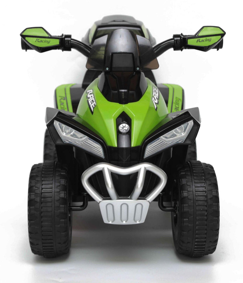 Mini Quad Elettrico per Bambini 6V Kid Go Deluxe Verde