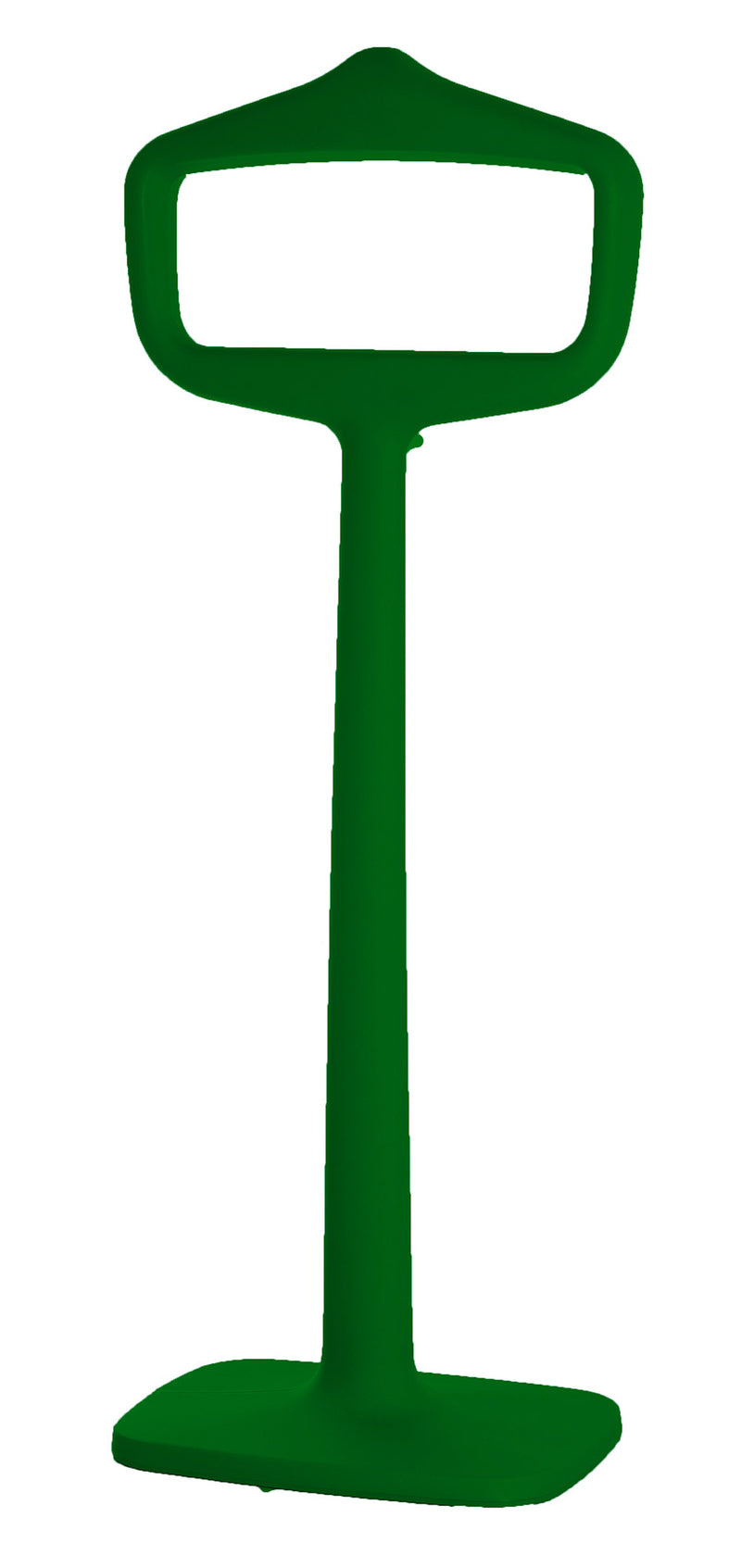 Appendiabiti Porta Abiti da Esterno 48x117 cm in Resina Arkema Bobo Verde Scuro