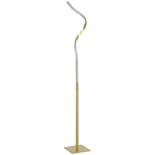 Lampada da Terra LED a Spirale con 3 Luminosità e Interruttore a Pedale Oro online
