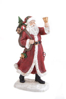 Statuina Babbo Natale con Campana 27,5 cm in Resina