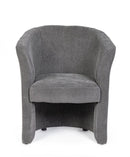 Poltrona Belize Antracite in Legno Antracite