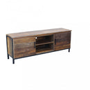 Mobile TV Bridger 150x40x55 h cm in Legno Marrone
