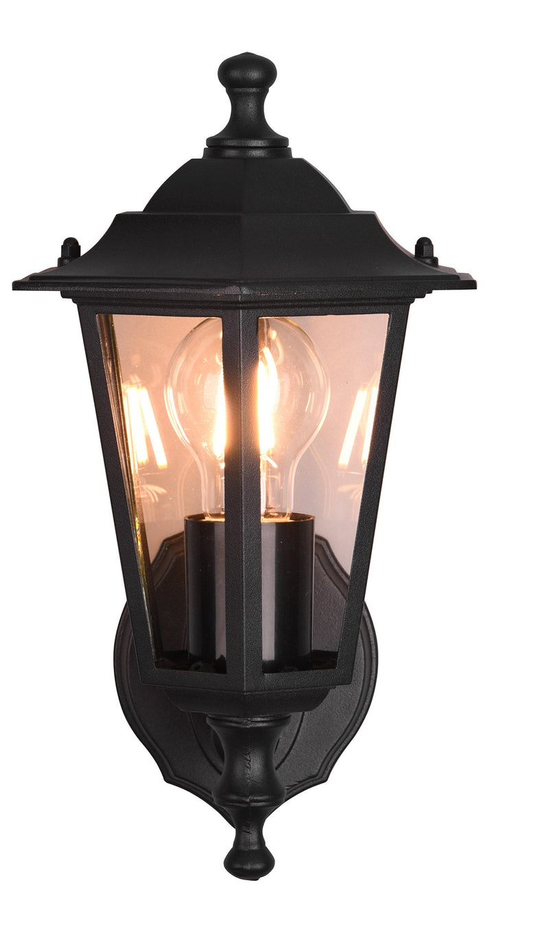 Applique da Esterno Attacco E27 in Alluminio Ruggine 