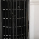 Ventilatore a Colonna Oscillante da Scrivania Ø11x32,5 cm 3 Velocità in ABS Nero
