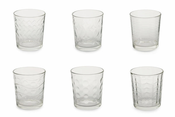 prezzo Set mit 6 Gläsern Ø8,9x10 cm in Villa d'Este Home Tivoli Clear Transparent Glass