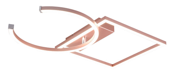 online Plafoniera da Interno a LED SMD in Metallo Oro rosa