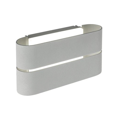 12W geschlossene LED-Außenwandleuchte Sovil Gaia Aluminium sconto