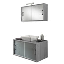 Mobile da Bagno sospeso Giava 01 Pino Grigio TFT