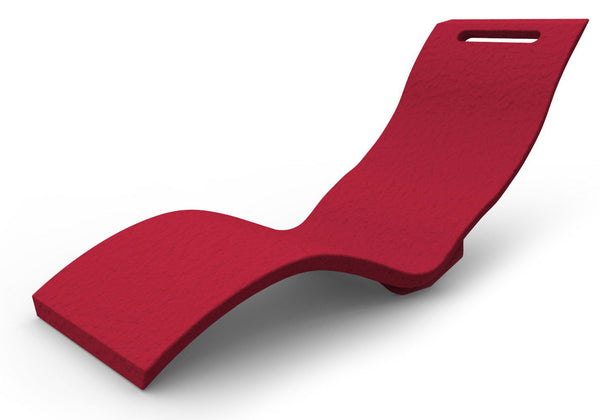 acquista Lettino Chaise Longue da Esterno Giardino Seduta a Terra Arkema Serendipity Cherry