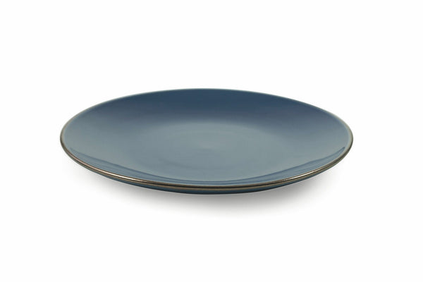 Set 6 Obstteller aus Steingut Ø20,4x2,5 cm Villa d'Este Home Tivoli Royal Light Blue sconto