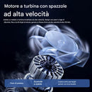 Soffiatore per Foglie o Trucioli Alta Velocità 2 Batterie e Valigetta per Auto o Bricolage