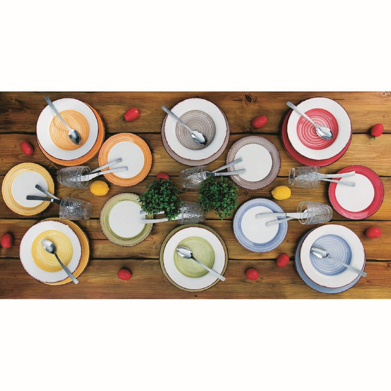 Servizio Piatti 18 Pezzi in Gres Villa d'Este Casale