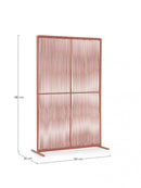 Pannello Paravento Frangivista 120x30x180h cm Paxson Sierra