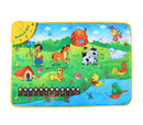Tappeto musicale pr Bambini 75x50 cm gioco interattivo con melodie e suoni
