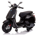 Scooter Elettrico per Bambini Licenza Ufficiale Piaggio Vespa 12V 4,5Ah Nero       