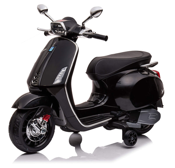 sconto Scooter Elettrico per Bambini Licenza Ufficiale Piaggio Vespa 12V 4,5Ah Nero