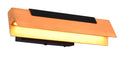 Applique da Interno a LED in Metallo Nero Opaco