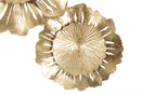 Lampada da Muro Gispy Glam 3 Luci 85x8x34 cm in Ferro Oro