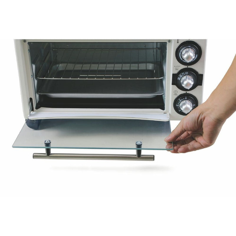 Forno Fornetto Elettrico Ventilato 24 Litri 1380W Kooper Texas 24 Bianco