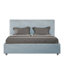Letto Matrimoniale Mika Azzurro Varie Misure
