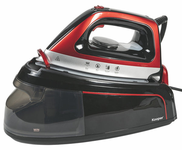 prezzo Bügeleisen mit Boiler 1,25 Liter 2400W Kooper Skyfall Vapor Red