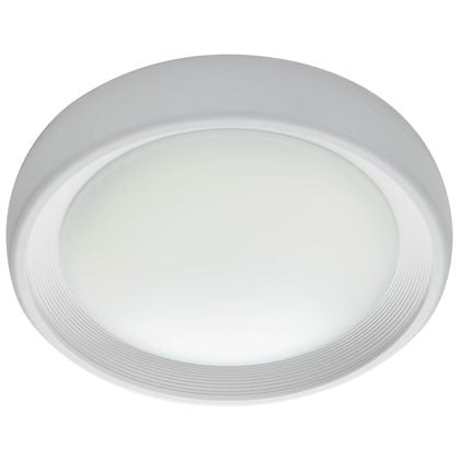 Lampada Plafoniera 13W a Led Smd Tonda Media Colore Bianco per Esterno Linea Loft Sovil