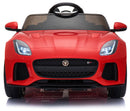 Macchina Elettrica per Bambini 12V con Licenza Jaguar F-Type SVR Rossa