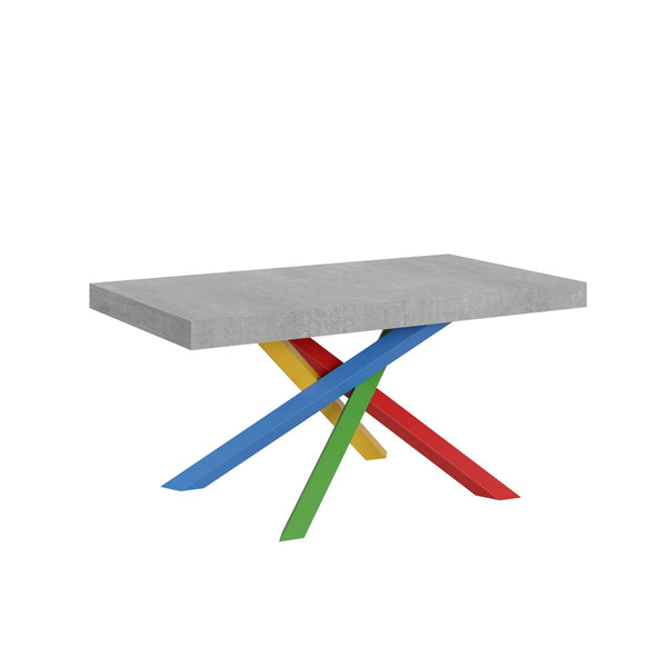 Tavolo Allungabile 160-420x90x77 cm Volantis Cemento prezzo