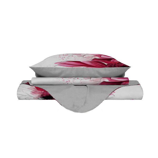 acquista Doppelbettbezug mit Aufdruck auf der Tasche und Kio617-Kissenbezügen